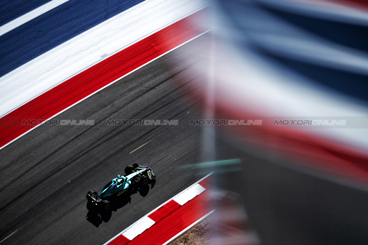 GP USA, Lance Stroll (CDN) Aston Martin F1 Team AMR25.
18.10.2025. Formula 1 World Championship, Rd 19, United States Grand Prix, Austin, Texas, USA, Sprint e Qualifiche Day.
- www.xpbimages.com, EMail: requests@xpbimages.com © Copyright: Price / XPB Images