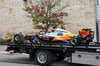 GP USA, The McLaren MCL39 of Lando Norris (GBR) is recovered back to the pits on the back of a truck.
18.10.2025. Formula 1 World Championship, Rd 19, United States Grand Prix, Austin, Texas, USA, Sprint e Qualifiche Day.
- www.xpbimages.com, EMail: requests@xpbimages.com © Copyright: Rew / XPB Images