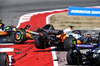 GP USA, Oscar Piastri (AUS) McLaren MCL39 e Lando Norris (GBR) McLaren MCL39 crashed out of the race.

18.10.2025. Formula 1 World Championship, Rd 19, United States Grand Prix, Austin, Texas, USA, Sprint e Qualifiche Day.

 - www.xpbimages.com, EMail: requests@xpbimages.com © Copyright: Coates / XPB Images