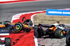 GP USA, Oscar Piastri (AUS) McLaren MCL39 e Lando Norris (GBR) McLaren MCL39 crashed out of the race.
18.10.2025. Formula 1 World Championship, Rd 19, United States Grand Prix, Austin, Texas, USA, Sprint e Qualifiche Day.
- www.xpbimages.com, EMail: requests@xpbimages.com © Copyright: Coates / XPB Images