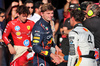 GP USA, (L to R): Pole sitter Max Verstappen (NLD) Red Bull Racing in qualifying parc ferme with second placed Lando Norris (GBR) McLaren.
18.10.2025. Formula 1 World Championship, Rd 19, United States Grand Prix, Austin, Texas, USA, Sprint e Qualifiche Day.
- www.xpbimages.com, EMail: requests@xpbimages.com © Copyright: Batchelor / XPB Images