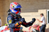 GP USA, Max Verstappen (NLD) Red Bull Racing celebrates his pole position in qualifying parc ferme.
18.10.2025. Formula 1 World Championship, Rd 19, United States Grand Prix, Austin, Texas, USA, Sprint e Qualifiche Day.
- www.xpbimages.com, EMail: requests@xpbimages.com © Copyright: Batchelor / XPB Images