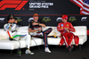 GP USA, (L to R): Oscar Piastri (AUS) McLaren; Max Verstappen (NLD) Red Bull Racing; e Charles Leclerc (MON) Ferrari, in the post qualifying FIA Press Conference.
18.10.2025. Formula 1 World Championship, Rd 19, United States Grand Prix, Austin, Texas, USA, Sprint e Qualifiche Day.
- www.xpbimages.com, EMail: requests@xpbimages.com © Copyright: Moy / XPB Images
