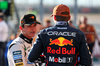 GP USA, (L to R): Second placed Lando Norris (GBR) McLaren in qualifying parc ferme with pole sitter Max Verstappen (NLD) Red Bull Racing.

18.10.2025. Formula 1 World Championship, Rd 19, United States Grand Prix, Austin, Texas, USA, Sprint e Qualifiche Day.

- www.xpbimages.com, EMail: requests@xpbimages.com © Copyright: Charniaux / XPB Images