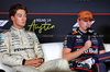 GP USA, (L to R): George Russell (GBR) Mercedes AMG F1 e Max Verstappen (NLD) Red Bull Racing in the post Sprint FIA Press Conference.
18.10.2025. Formula 1 World Championship, Rd 19, United States Grand Prix, Austin, Texas, USA, Sprint e Qualifiche Day.
- www.xpbimages.com, EMail: requests@xpbimages.com © Copyright: Charniaux / XPB Images