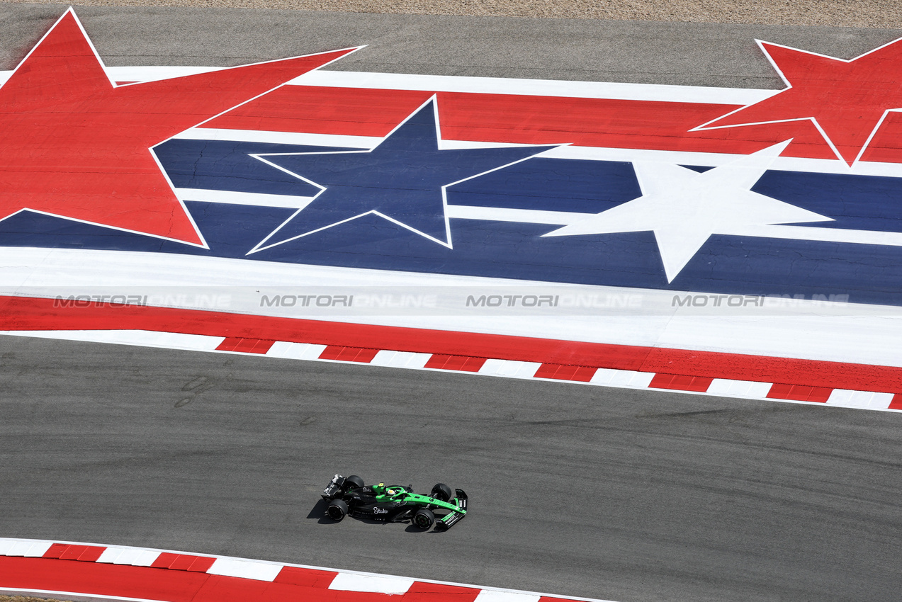 GP USA, Gabriel Bortoleto (BRA) Sauber C45.
17.10.2025. Formula 1 World Championship, Rd 19, United States Grand Prix, Austin, Texas, USA, Sprint Qualifiche Day
- www.xpbimages.com, EMail: requests@xpbimages.com © Copyright: Moy / XPB Images