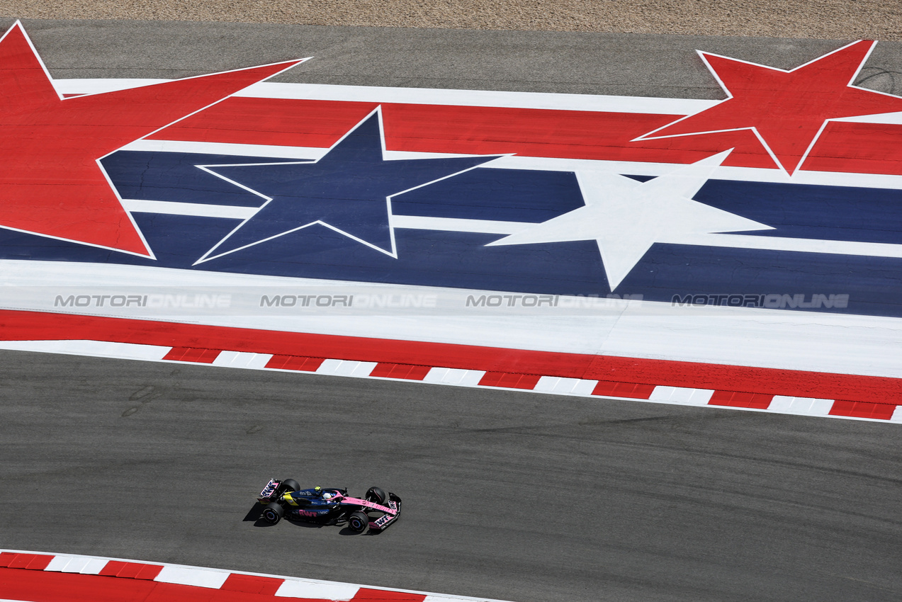 GP USA, Franco Colapinto (ARG) Alpine F1 Team A525.

17.10.2025. Formula 1 World Championship, Rd 19, United States Grand Prix, Austin, Texas, USA, Sprint Qualifiche Day

- www.xpbimages.com, EMail: requests@xpbimages.com © Copyright: Moy / XPB Images