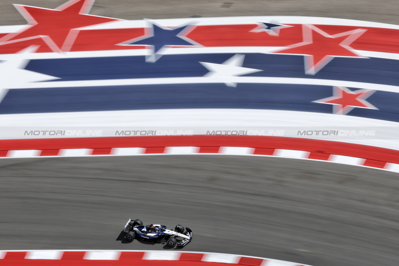 GP USA, Alexander Albon (THA) Atlassian Williams Racing FW47.
17.10.2025. Formula 1 World Championship, Rd 19, United States Grand Prix, Austin, Texas, USA, Sprint Qualifiche Day
- www.xpbimages.com, EMail: requests@xpbimages.com © Copyright: Moy / XPB Images