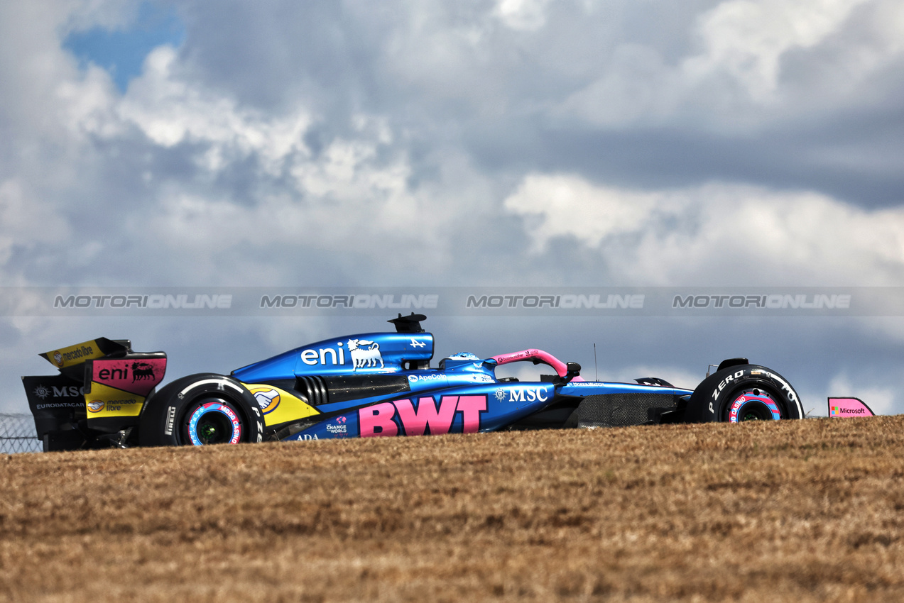 GP USA, Pierre Gasly (FRA) Alpine F1 Team A525.
17.10.2025. Formula 1 World Championship, Rd 19, United States Grand Prix, Austin, Texas, USA, Sprint Qualifiche Day
- www.xpbimages.com, EMail: requests@xpbimages.com © Copyright: Bearne / XPB Images