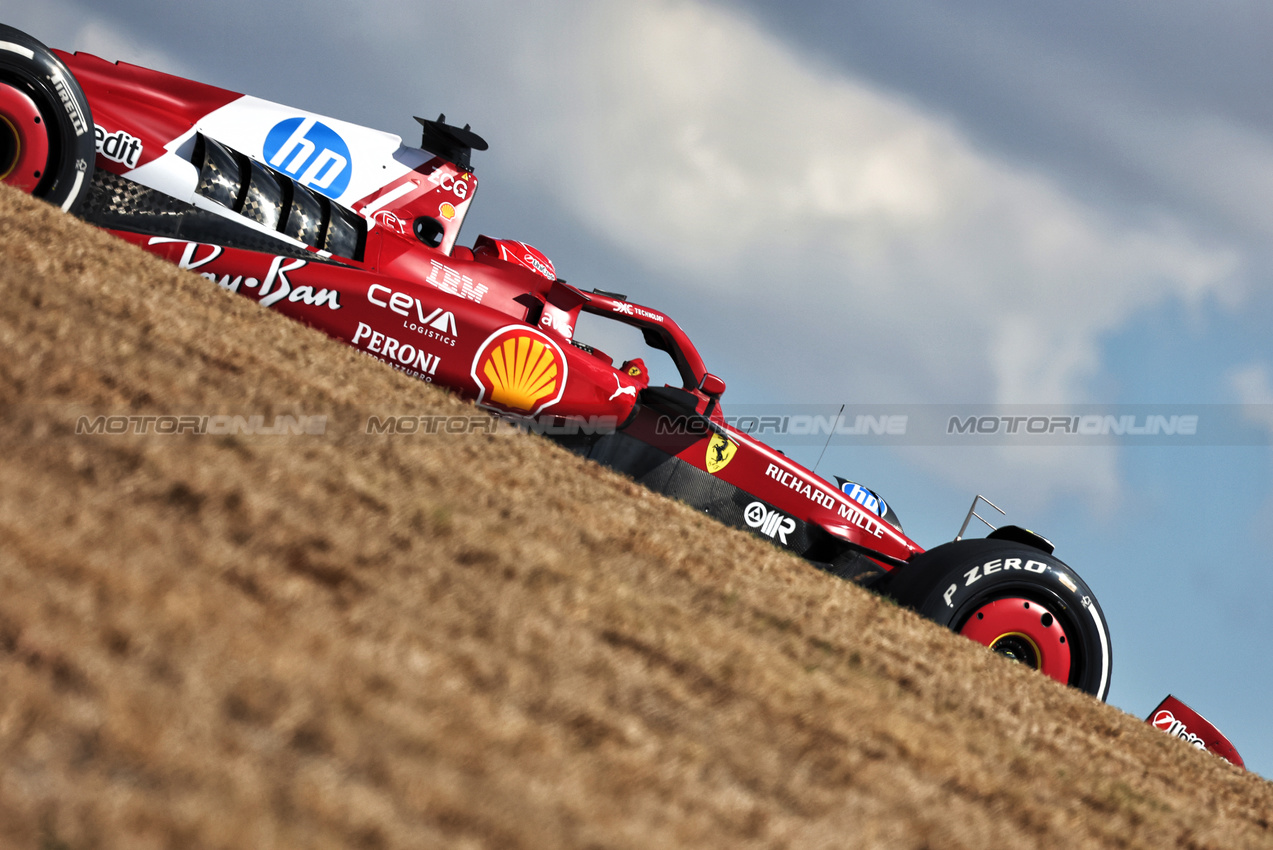 GP USA, Charles Leclerc (MON) Ferrari SF-25.

17.10.2025. Formula 1 World Championship, Rd 19, United States Grand Prix, Austin, Texas, USA, Sprint Qualifiche Day

- www.xpbimages.com, EMail: requests@xpbimages.com © Copyright: Bearne / XPB Images