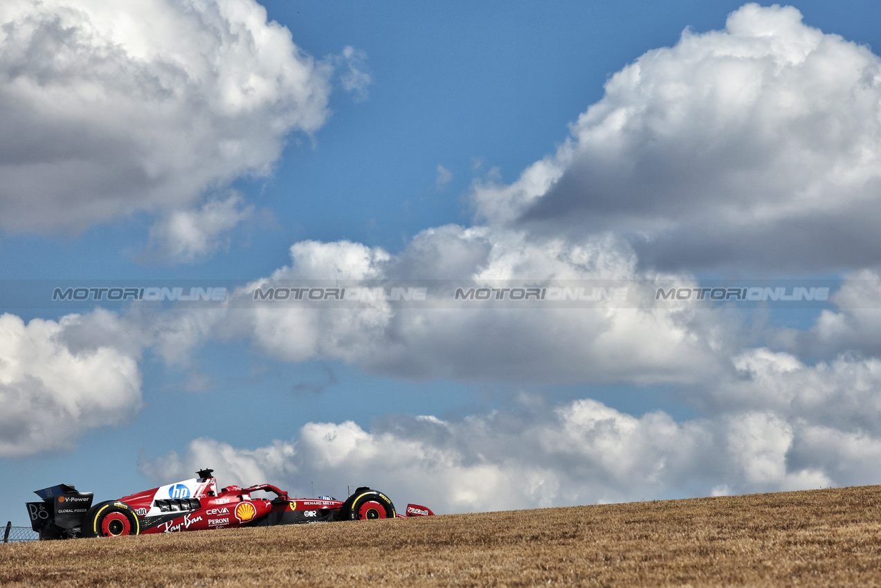 GP USA, Charles Leclerc (MON) Ferrari SF-25.
17.10.2025. Formula 1 World Championship, Rd 19, United States Grand Prix, Austin, Texas, USA, Sprint Qualifiche Day
- www.xpbimages.com, EMail: requests@xpbimages.com © Copyright: Bearne / XPB Images
