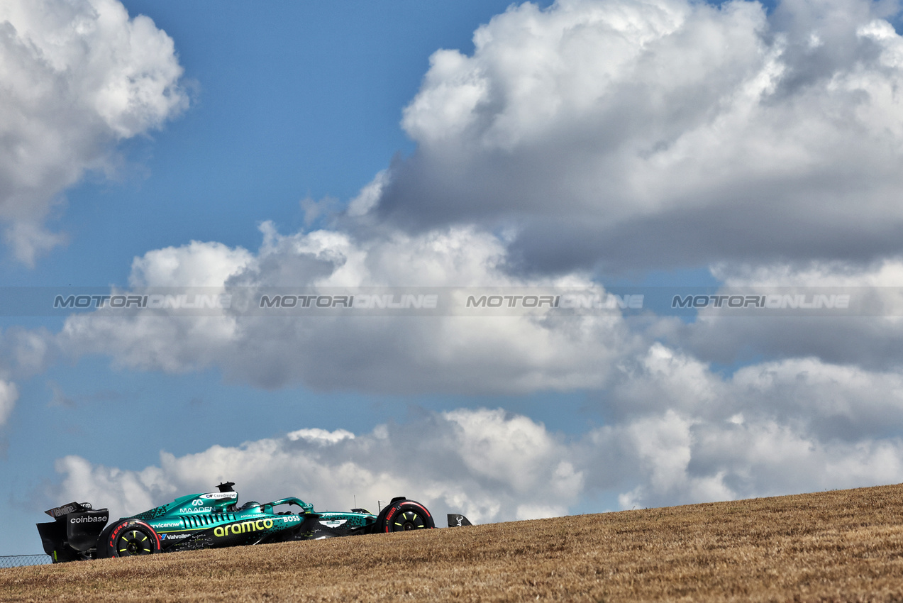 GP USA, Lance Stroll (CDN) Aston Martin F1 Team AMR25.

17.10.2025. Formula 1 World Championship, Rd 19, United States Grand Prix, Austin, Texas, USA, Sprint Qualifiche Day

- www.xpbimages.com, EMail: requests@xpbimages.com © Copyright: Bearne / XPB Images