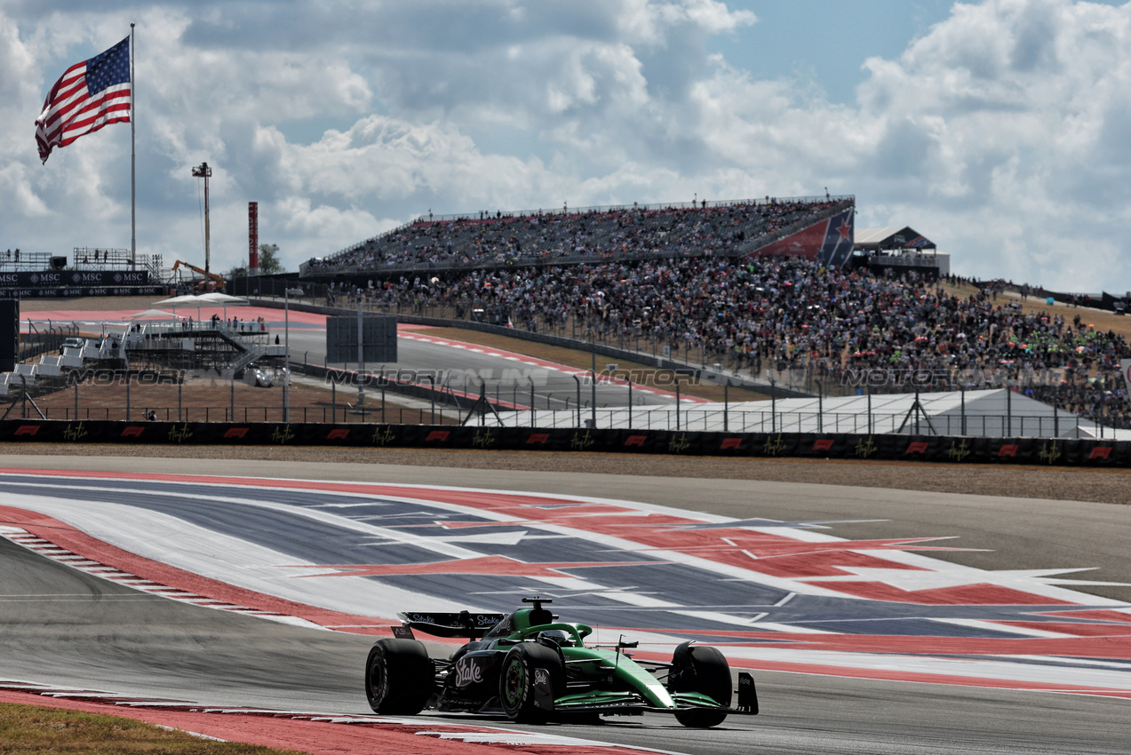 GP USA, Nico Hulkenberg (GER) Sauber C45.
17.10.2025. Formula 1 World Championship, Rd 19, United States Grand Prix, Austin, Texas, USA, Sprint Qualifiche Day
- www.xpbimages.com, EMail: requests@xpbimages.com © Copyright: Charniaux / XPB Images