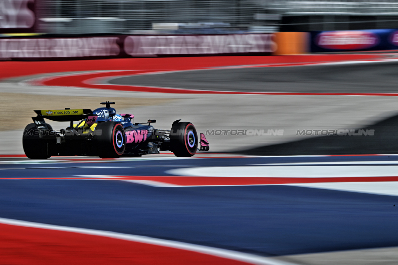 GP USA, Pierre Gasly (FRA) Alpine F1 Team A525.
17.10.2025. Formula 1 World Championship, Rd 19, United States Grand Prix, Austin, Texas, USA, Sprint Qualifiche Day
- www.xpbimages.com, EMail: requests@xpbimages.com © Copyright: Price / XPB Images