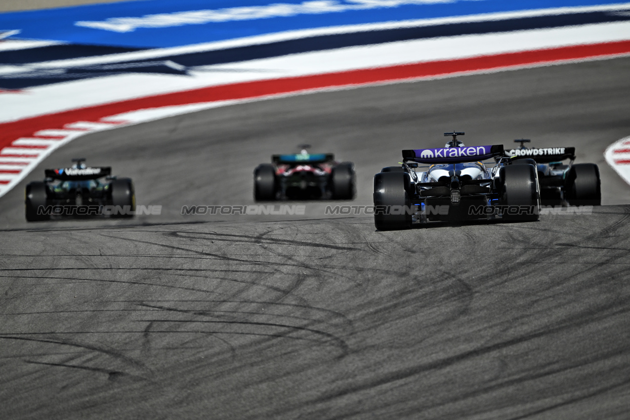 GP USA, Alexander Albon (THA) Atlassian Williams Racing FW47.
17.10.2025. Formula 1 World Championship, Rd 19, United States Grand Prix, Austin, Texas, USA, Sprint Qualifiche Day
- www.xpbimages.com, EMail: requests@xpbimages.com © Copyright: Price / XPB Images