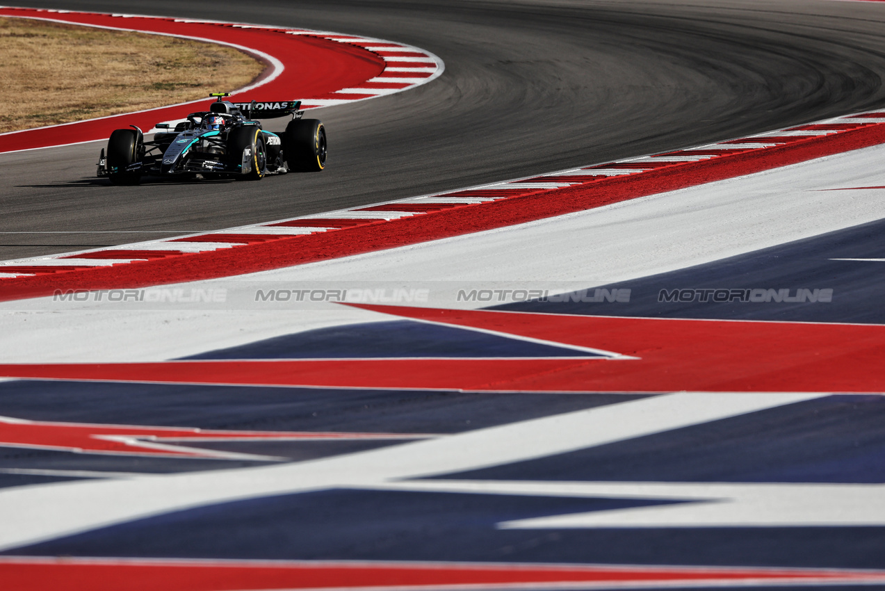 GP USA, Andrea Kimi Antonelli (ITA) Mercedes AMG F1 W16.

17.10.2025. Formula 1 World Championship, Rd 19, United States Grand Prix, Austin, Texas, USA, Sprint Qualifiche Day

 - www.xpbimages.com, EMail: requests@xpbimages.com © Copyright: Rew / XPB Images