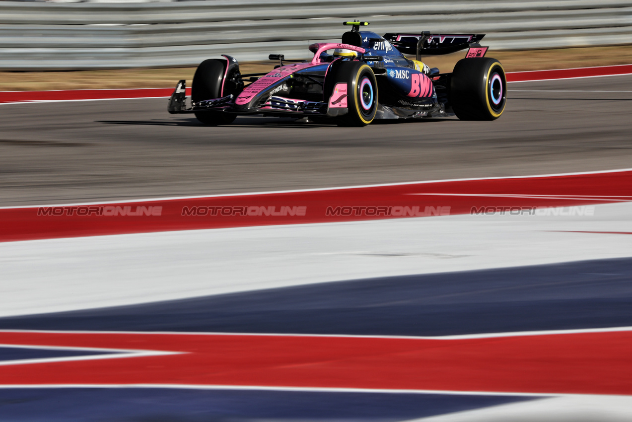 GP USA, Franco Colapinto (ARG) Alpine F1 Team A525.

17.10.2025. Formula 1 World Championship, Rd 19, United States Grand Prix, Austin, Texas, USA, Sprint Qualifiche Day

 - www.xpbimages.com, EMail: requests@xpbimages.com © Copyright: Rew / XPB Images