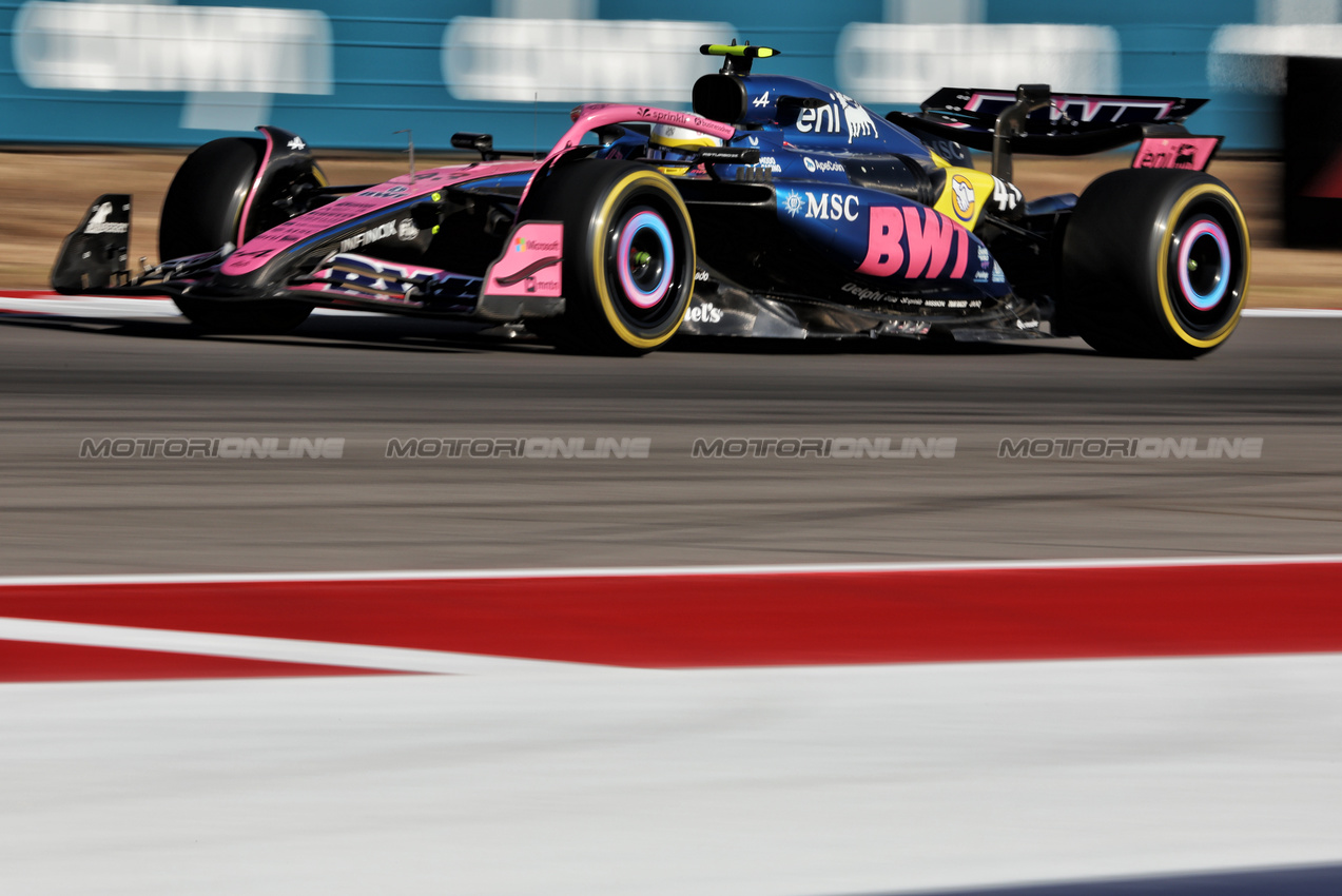 GP USA, Franco Colapinto (ARG) Alpine F1 Team A525.
17.10.2025. Formula 1 World Championship, Rd 19, United States Grand Prix, Austin, Texas, USA, Sprint Qualifiche Day
- www.xpbimages.com, EMail: requests@xpbimages.com © Copyright: Rew / XPB Images