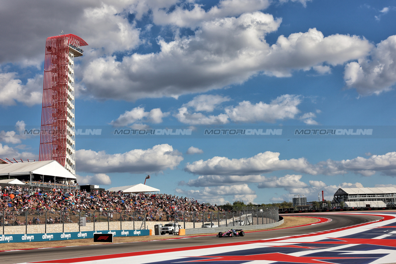 GP USA, Franco Colapinto (ARG) Alpine F1 Team A525.

17.10.2025. Formula 1 World Championship, Rd 19, United States Grand Prix, Austin, Texas, USA, Sprint Qualifiche Day

 - www.xpbimages.com, EMail: requests@xpbimages.com © Copyright: Rew / XPB Images