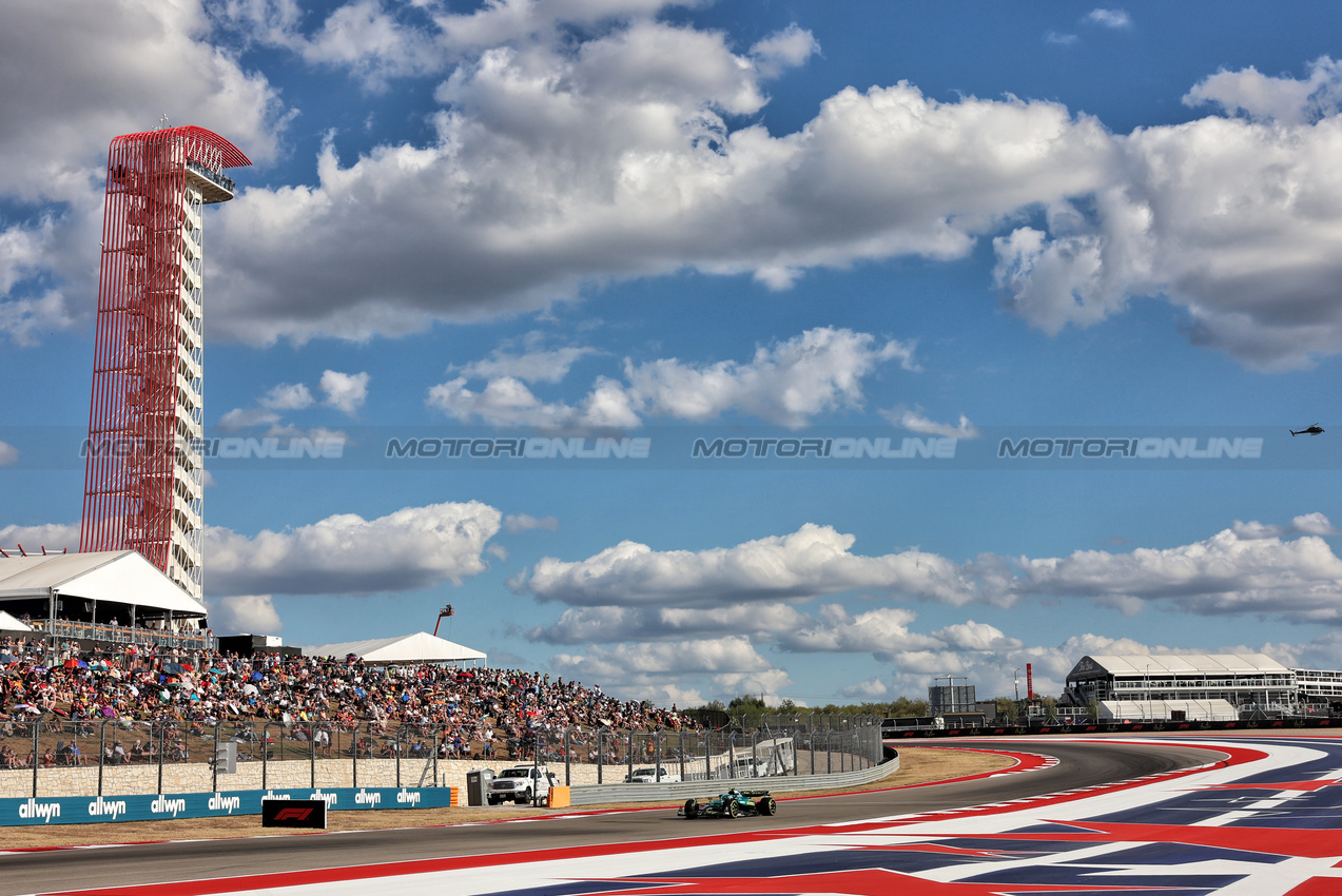 GP USA, Fernando Alonso (ESP) Aston Martin F1 Team AMR25.
17.10.2025. Formula 1 World Championship, Rd 19, United States Grand Prix, Austin, Texas, USA, Sprint Qualifiche Day
- www.xpbimages.com, EMail: requests@xpbimages.com © Copyright: Rew / XPB Images