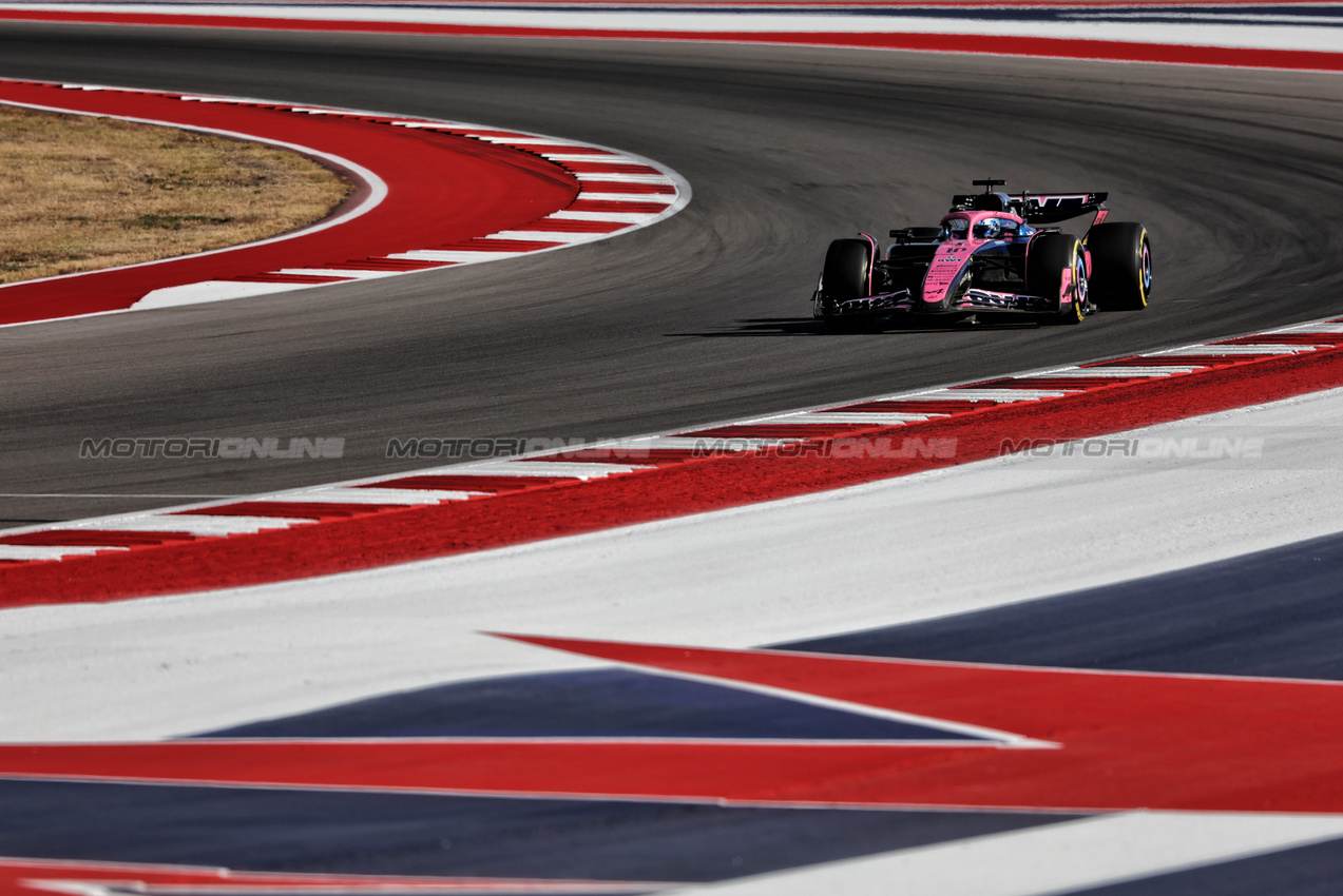 GP USA, Pierre Gasly (FRA) Alpine F1 Team A525.

17.10.2025. Formula 1 World Championship, Rd 19, United States Grand Prix, Austin, Texas, USA, Sprint Qualifiche Day

 - www.xpbimages.com, EMail: requests@xpbimages.com © Copyright: Rew / XPB Images