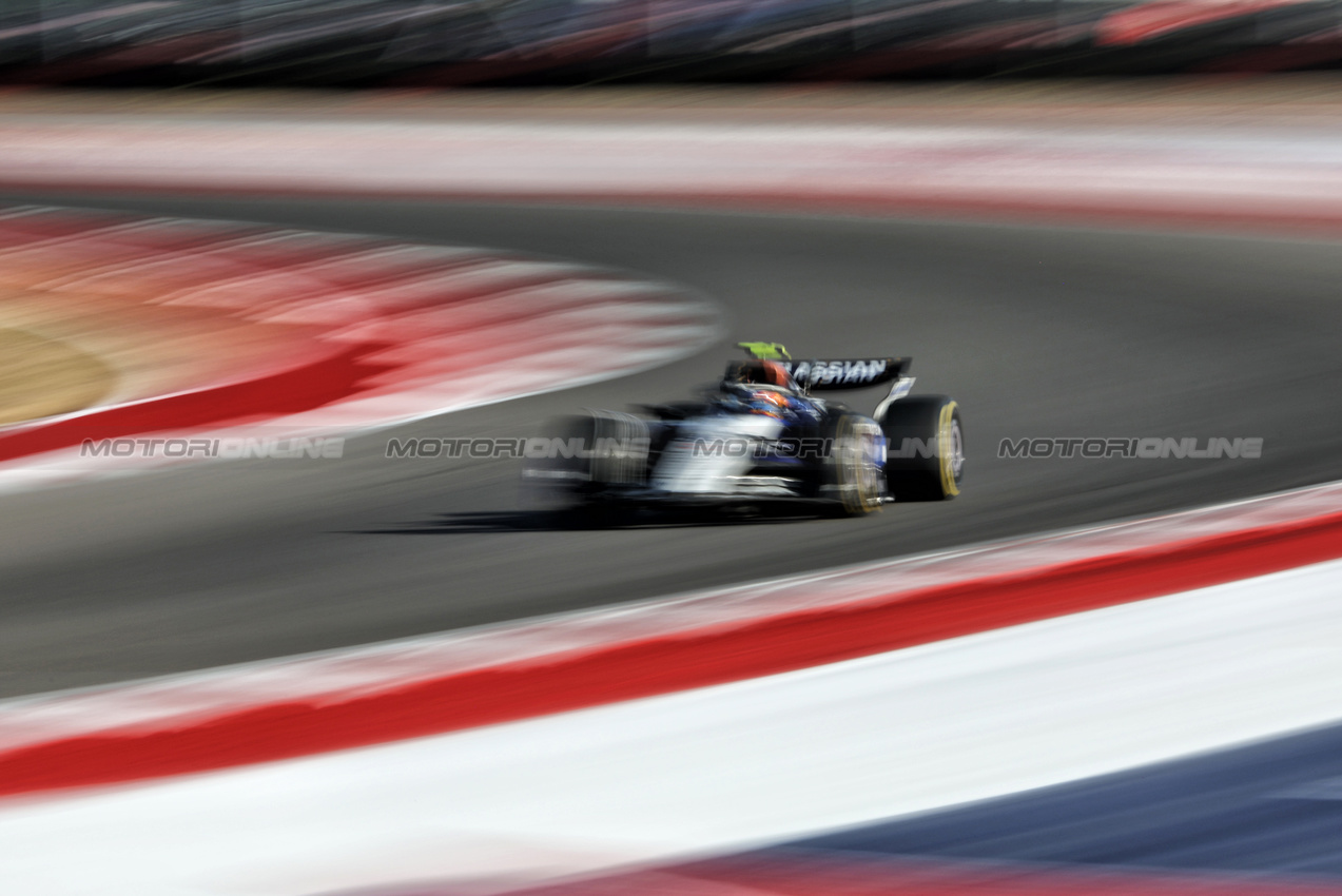 GP USA, Carlos Sainz (ESP) Atlassian Williams Racing FW47.
17.10.2025. Formula 1 World Championship, Rd 19, United States Grand Prix, Austin, Texas, USA, Sprint Qualifiche Day
- www.xpbimages.com, EMail: requests@xpbimages.com © Copyright: Rew / XPB Images