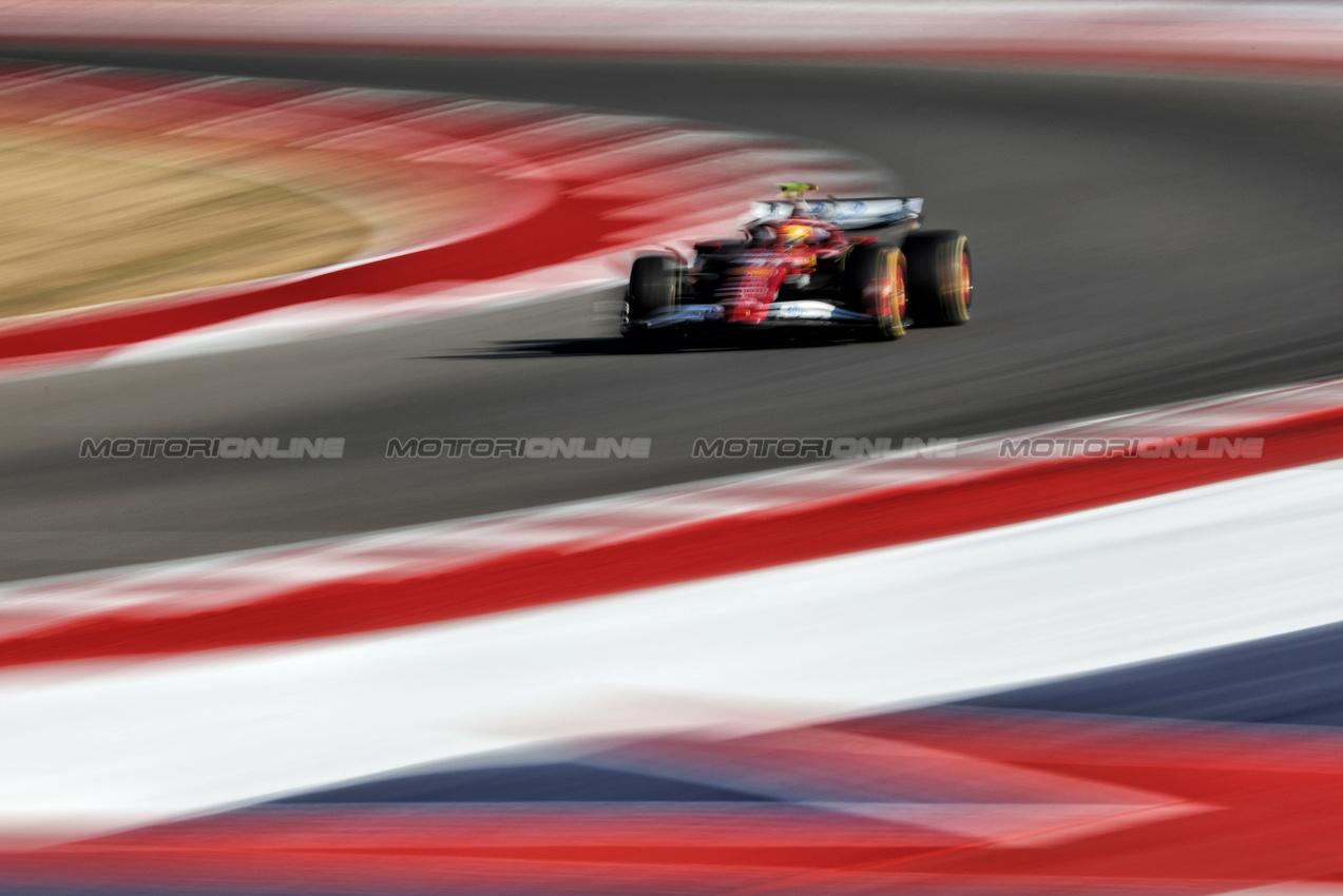 GP USA, Lewis Hamilton (GBR) Ferrari SF-25.
17.10.2025. Formula 1 World Championship, Rd 19, United States Grand Prix, Austin, Texas, USA, Sprint Qualifiche Day
- www.xpbimages.com, EMail: requests@xpbimages.com © Copyright: Rew / XPB Images