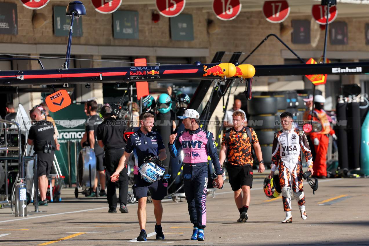 GP USA, Pierre Gasly (FRA) Alpine F1 Team.
17.10.2025. Formula 1 World Championship, Rd 19, United States Grand Prix, Austin, Texas, USA, Sprint Qualifiche Day
- www.xpbimages.com, EMail: requests@xpbimages.com © Copyright: Batchelor / XPB Images