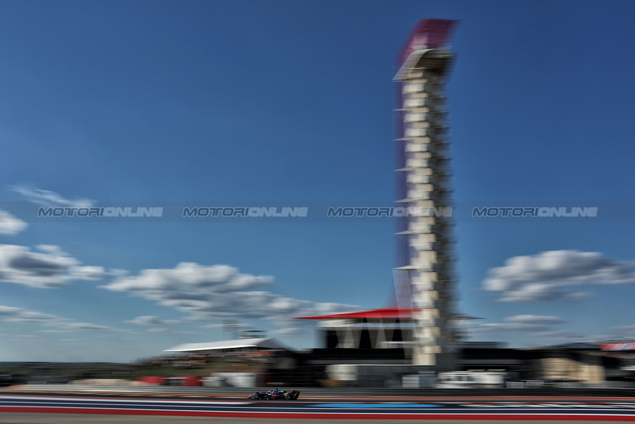 GP USA, Pierre Gasly (FRA) Alpine F1 Team A525.

17.10.2025. Formula 1 World Championship, Rd 19, United States Grand Prix, Austin, Texas, USA, Sprint Qualifiche Day

- www.xpbimages.com, EMail: requests@xpbimages.com © Copyright: Charniaux / XPB Images