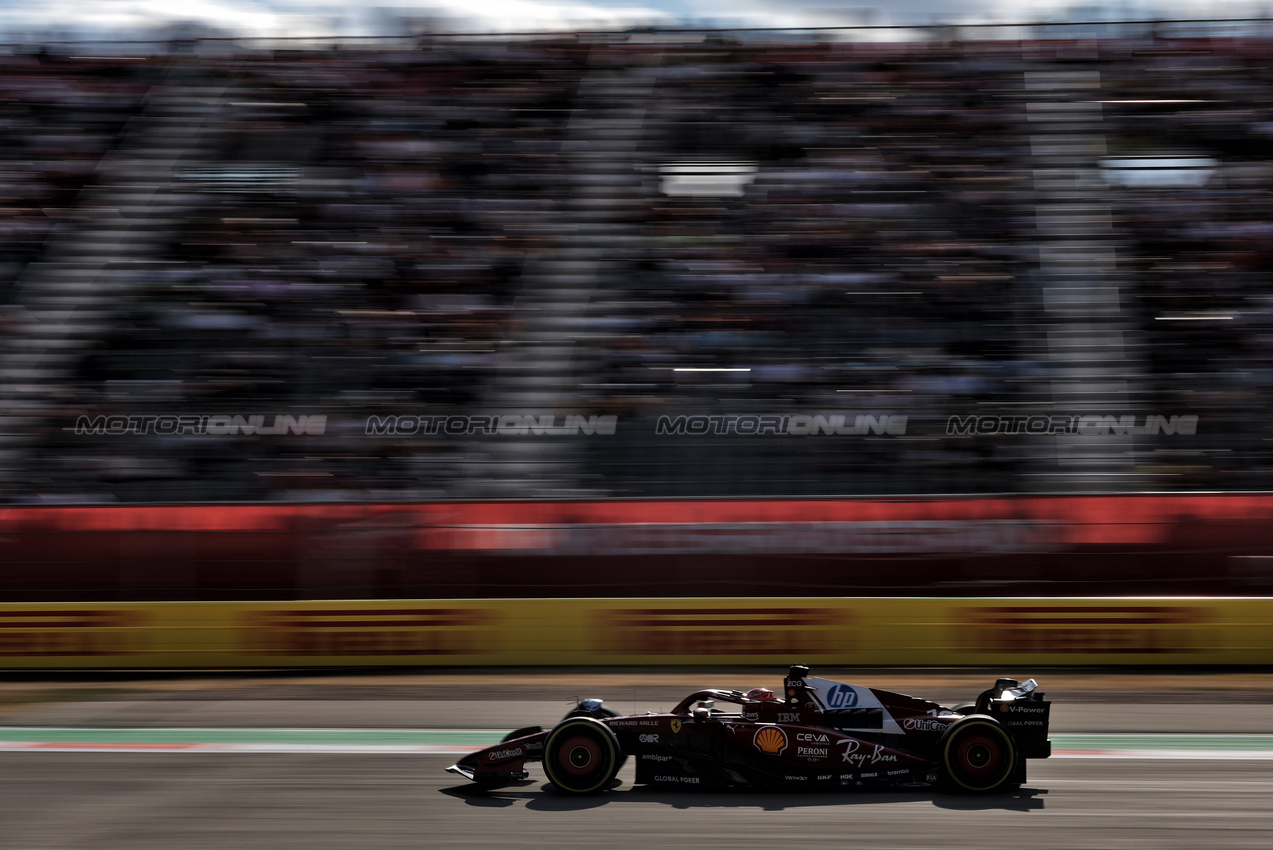 GP USA, Charles Leclerc (MON) Ferrari SF-25.

17.10.2025. Formula 1 World Championship, Rd 19, United States Grand Prix, Austin, Texas, USA, Sprint Qualifiche Day

- www.xpbimages.com, EMail: requests@xpbimages.com © Copyright: Charniaux / XPB Images