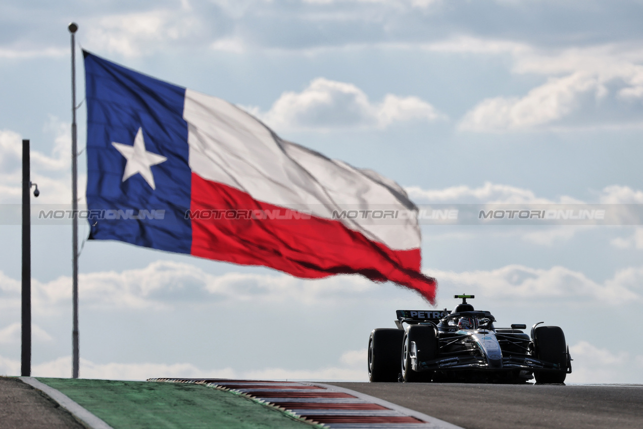 GP USA, Andrea Kimi Antonelli (ITA) Mercedes AMG F1 W16.
17.10.2025. Formula 1 World Championship, Rd 19, United States Grand Prix, Austin, Texas, USA, Sprint Qualifiche Day
- www.xpbimages.com, EMail: requests@xpbimages.com © Copyright: Moy / XPB Images