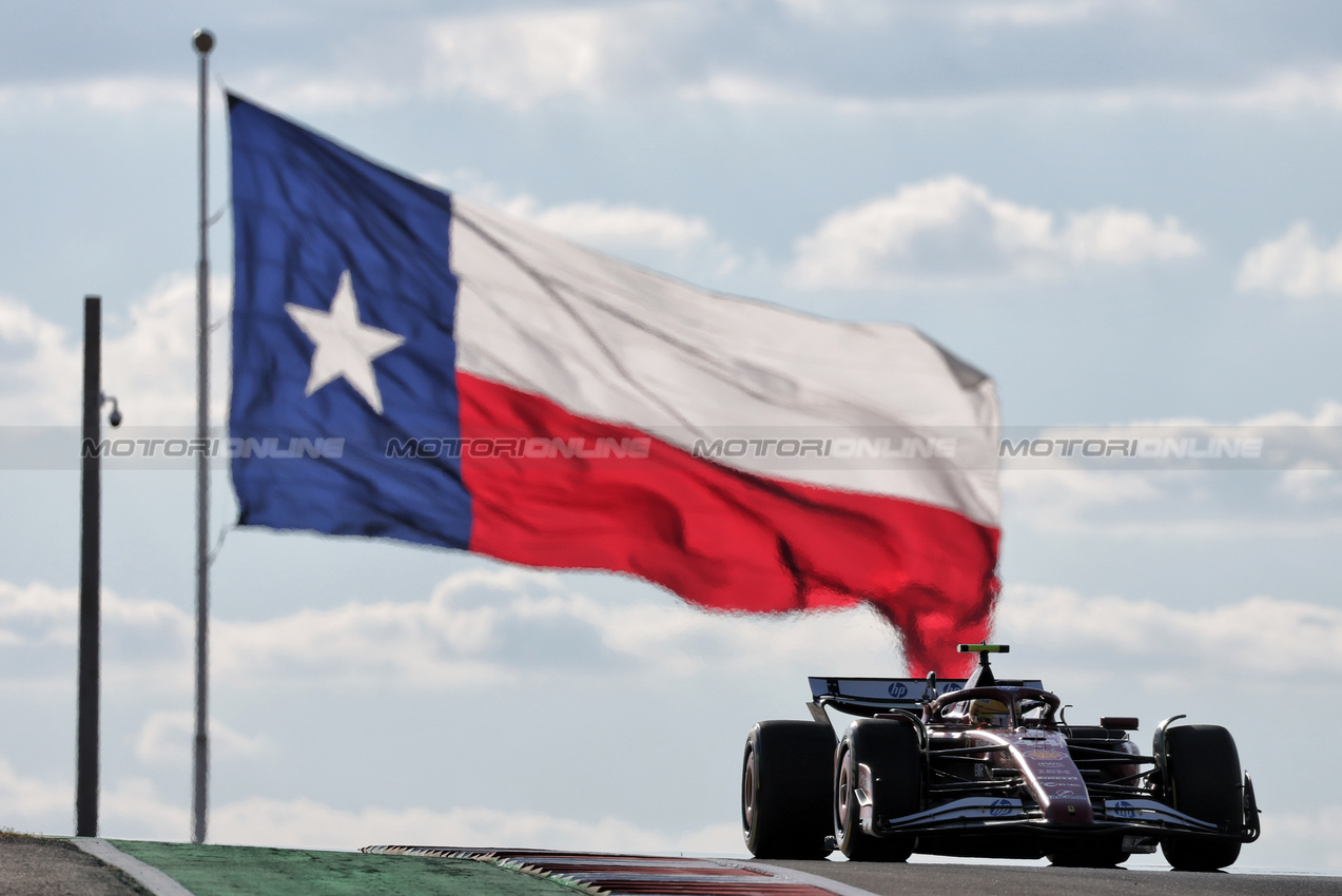 GP USA, Lewis Hamilton (GBR) Ferrari SF-25.
17.10.2025. Formula 1 World Championship, Rd 19, United States Grand Prix, Austin, Texas, USA, Sprint Qualifiche Day
- www.xpbimages.com, EMail: requests@xpbimages.com © Copyright: Moy / XPB Images