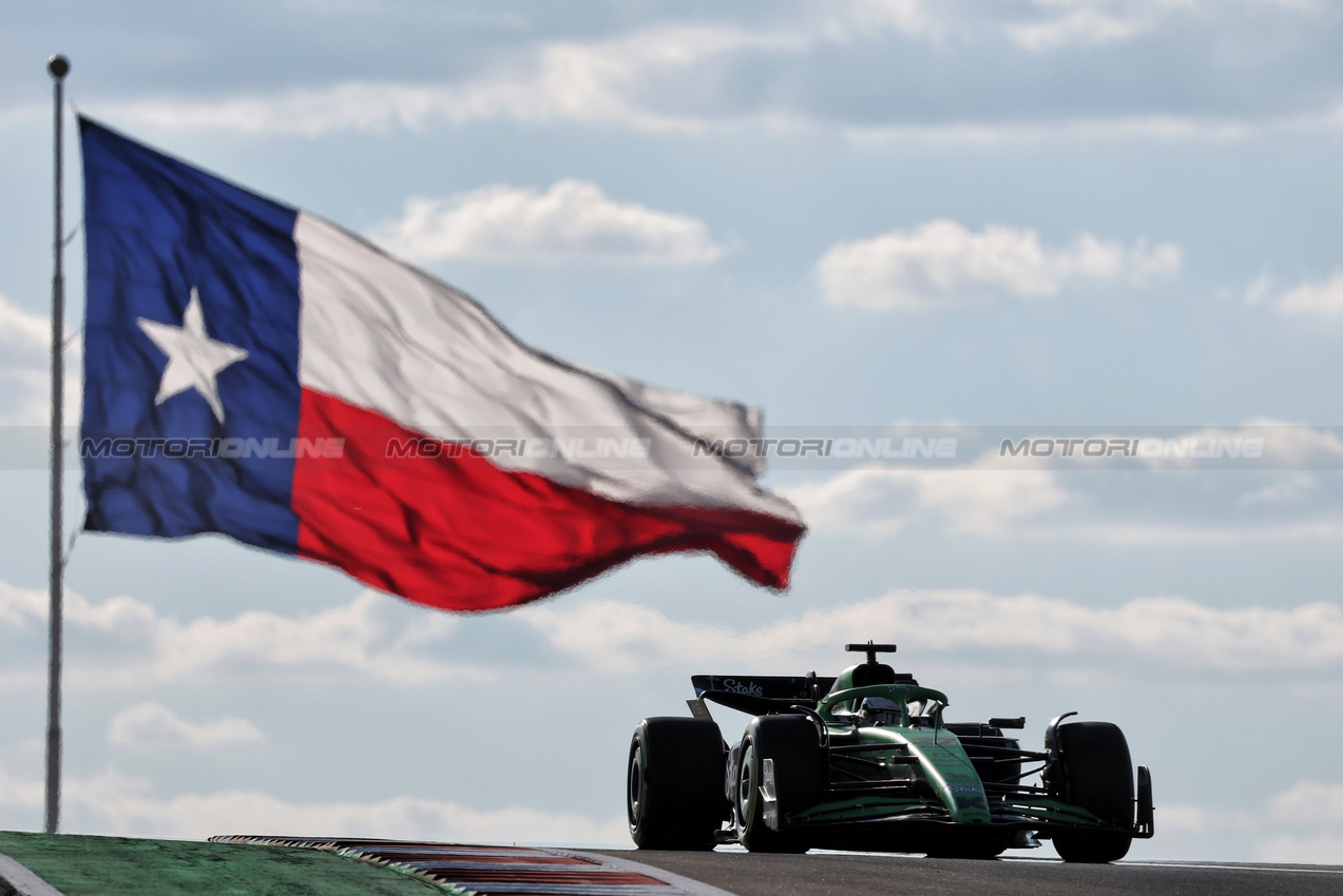 GP USA, Nico Hulkenberg (GER) Sauber C45.
17.10.2025. Formula 1 World Championship, Rd 19, United States Grand Prix, Austin, Texas, USA, Sprint Qualifiche Day
- www.xpbimages.com, EMail: requests@xpbimages.com © Copyright: Moy / XPB Images