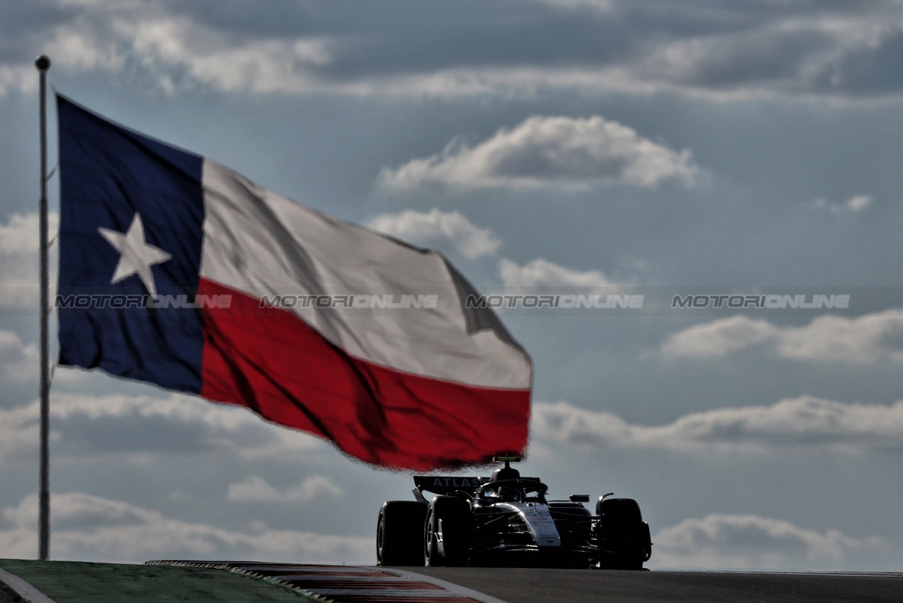 GP USA, Carlos Sainz (ESP) Atlassian Williams Racing FW47.

17.10.2025. Formula 1 World Championship, Rd 19, United States Grand Prix, Austin, Texas, USA, Sprint Qualifiche Day

- www.xpbimages.com, EMail: requests@xpbimages.com © Copyright: Moy / XPB Images