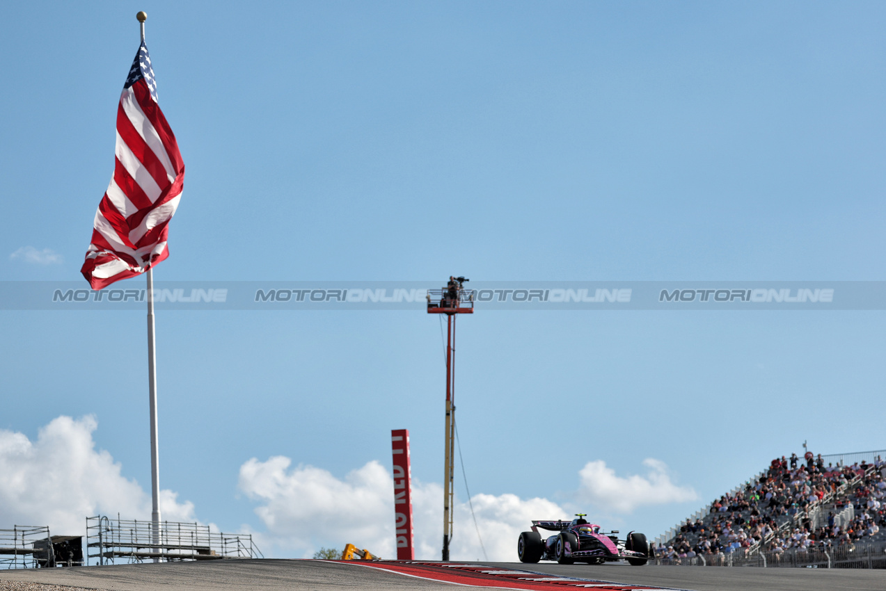 GP USA, Franco Colapinto (ARG) Alpine F1 Team A525.
17.10.2025. Formula 1 World Championship, Rd 19, United States Grand Prix, Austin, Texas, USA, Sprint Qualifiche Day
- www.xpbimages.com, EMail: requests@xpbimages.com © Copyright: Moy / XPB Images