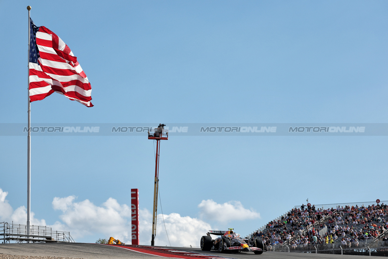 GP USA, Liam Lawson (NZL) Racing Bulls VCARB 02.

17.10.2025. Formula 1 World Championship, Rd 19, United States Grand Prix, Austin, Texas, USA, Sprint Qualifiche Day

- www.xpbimages.com, EMail: requests@xpbimages.com © Copyright: Moy / XPB Images