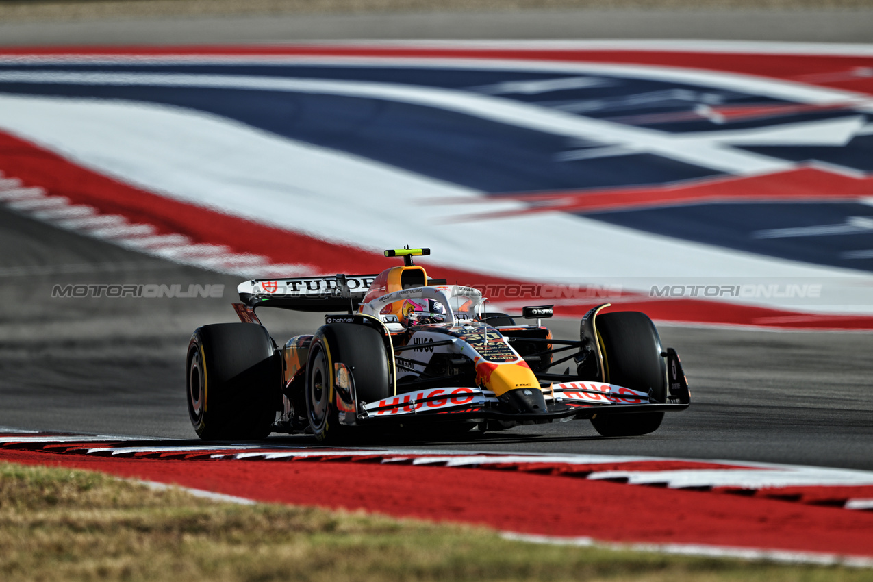 GP USA, Liam Lawson (NZL) Racing Bulls VCARB 02.
17.10.2025. Formula 1 World Championship, Rd 19, United States Grand Prix, Austin, Texas, USA, Sprint Qualifiche Day
- www.xpbimages.com, EMail: requests@xpbimages.com © Copyright: Price / XPB Images