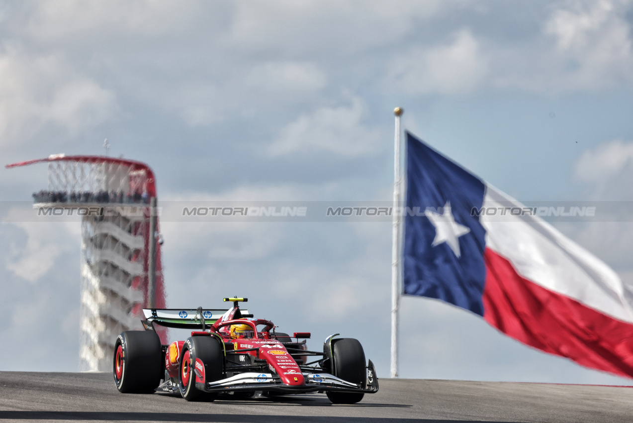 GP USA, Lewis Hamilton (GBR) Ferrari SF-25.

17.10.2025. Formula 1 World Championship, Rd 19, United States Grand Prix, Austin, Texas, USA, Sprint Qualifiche Day

- www.xpbimages.com, EMail: requests@xpbimages.com © Copyright: Bearne / XPB Images