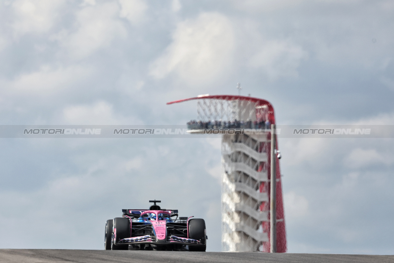 GP USA, Pierre Gasly (FRA) Alpine F1 Team A525.
17.10.2025. Formula 1 World Championship, Rd 19, United States Grand Prix, Austin, Texas, USA, Sprint Qualifiche Day
- www.xpbimages.com, EMail: requests@xpbimages.com © Copyright: Bearne / XPB Images
