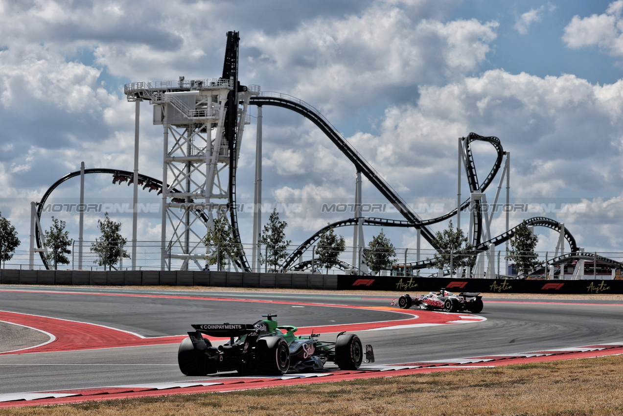 GP USA, Nico Hulkenberg (GER) Sauber C45.

17.10.2025. Formula 1 World Championship, Rd 19, United States Grand Prix, Austin, Texas, USA, Sprint Qualifiche Day

- www.xpbimages.com, EMail: requests@xpbimages.com © Copyright: Charniaux / XPB Images