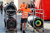 TEST ABU DHABI, McLaren mechanic with Pirelli tyres.

09.12.2025. Formula 1 Testing, Yas Marina Circuit, Abu Dhabi, Tuesday.

- www.xpbimages.com, EMail: requests@xpbimages.com © Copyright: Bearne / XPB Images