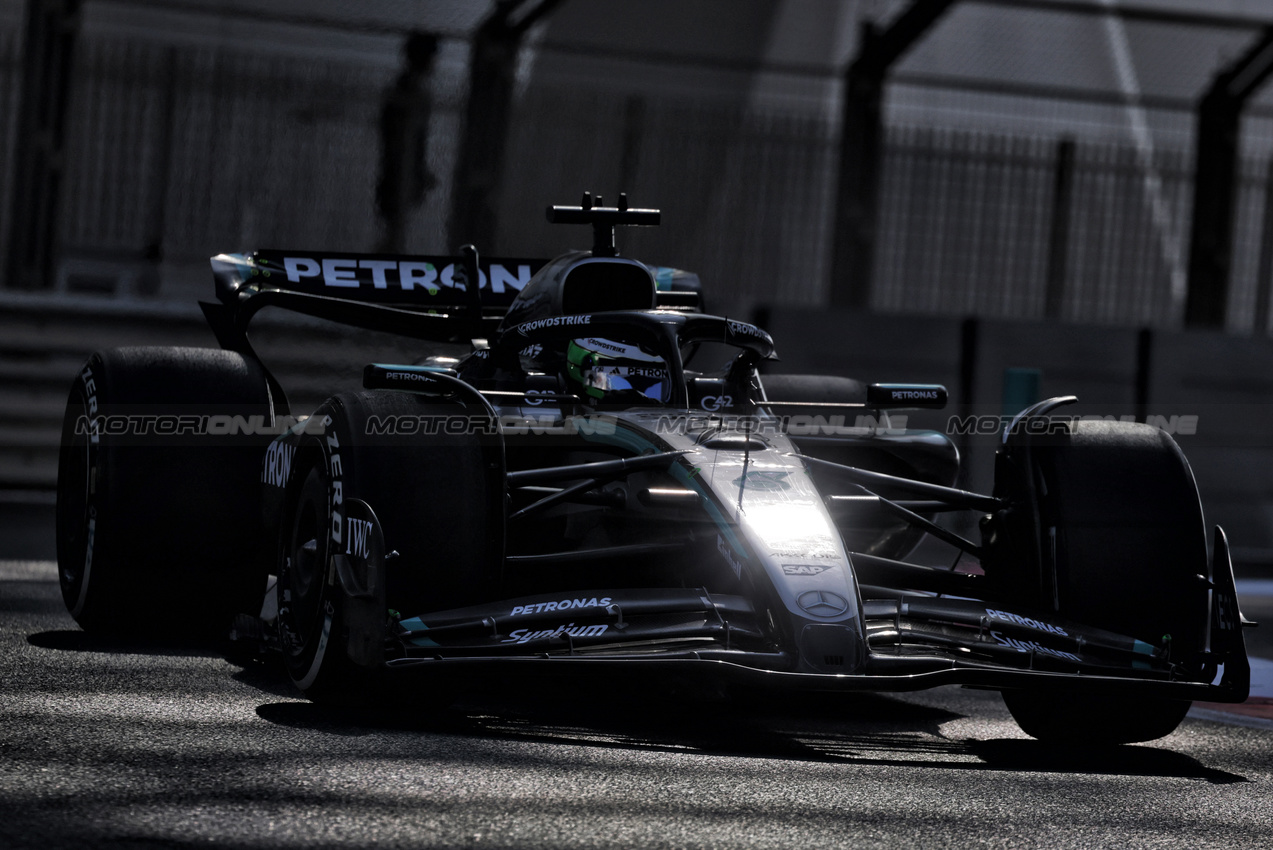 TEST ABU DHABI, Frederik Vesti (DEN) Mercedes AMG F1 W16 Reserve Driver.
09.12.2025. Formula 1 Testing, Yas Marina Circuit, Abu Dhabi, Tuesday.
- www.xpbimages.com, EMail: requests@xpbimages.com © Copyright: Moy / XPB Images