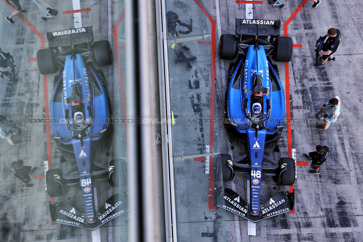 TEST ABU DHABI, Luke Browning (GBR) Atlassian Williams Racing FW47 Academy Driver.
09.12.2025. Formula 1 Testing, Yas Marina Circuit, Abu Dhabi, Tuesday.
- www.xpbimages.com, EMail: requests@xpbimages.com © Copyright: Bearne / XPB Images