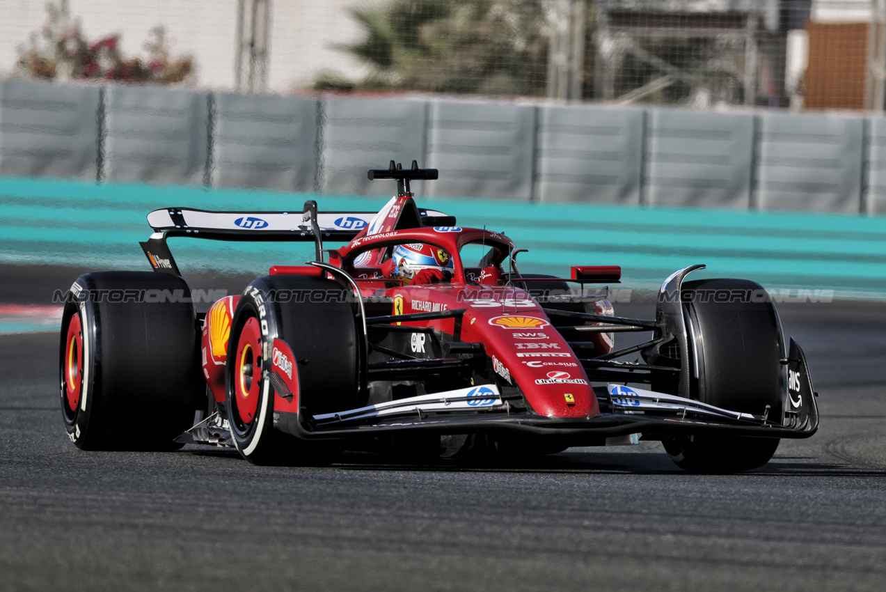 TEST ABU DHABI, Dino Beganovic (SWE) Ferrari SF-25 Academy Driver.
09.12.2025. Formula 1 Testing, Yas Marina Circuit, Abu Dhabi, Tuesday.
- www.xpbimages.com, EMail: requests@xpbimages.com © Copyright: Moy / XPB Images