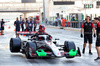 TEST ABU DHABI, Esteban Ocon (FRA) jumps clear from his Haas VF-25 in the pits. 

09.12.2025. Formula 1 Testing, Yas Marina Circuit, Abu Dhabi, Tuesday.

- www.xpbimages.com, EMail: requests@xpbimages.com © Copyright: Charniaux / XPB Images