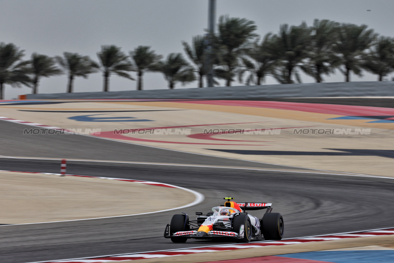 TEST BAHRAIN, Yuki Tsunoda (JPN) Racing Bulls VCARB 02.

27.02.2025. Formula 1 Testing, Sakhir, Bahrain, Day Two.

- www.xpbimages.com, EMail: requests@xpbimages.com © Copyright: Bearne / XPB Images