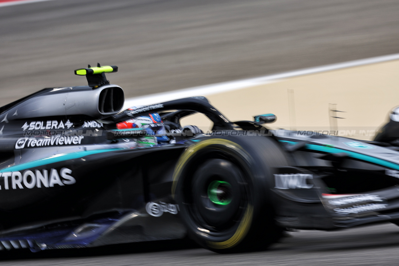 TEST BAHRAIN, Andrea Kimi Antonelli (ITA) Mercedes AMG F1 W16.

27.02.2025. Formula 1 Testing, Sakhir, Bahrain, Day Two.

- www.xpbimages.com, EMail: requests@xpbimages.com © Copyright: Bearne / XPB Images