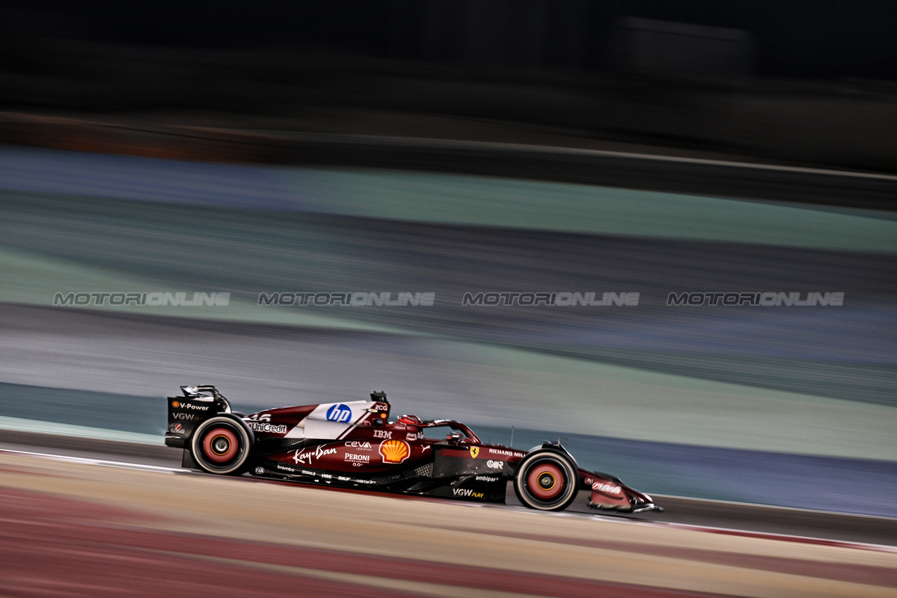 TEST BAHRAIN, Charles Leclerc (MON) Ferrari SF-25.

27.02.2025. Formula 1 Testing, Sakhir, Bahrain, Day Two.

- www.xpbimages.com, EMail: requests@xpbimages.com © Copyright: Price / XPB Images