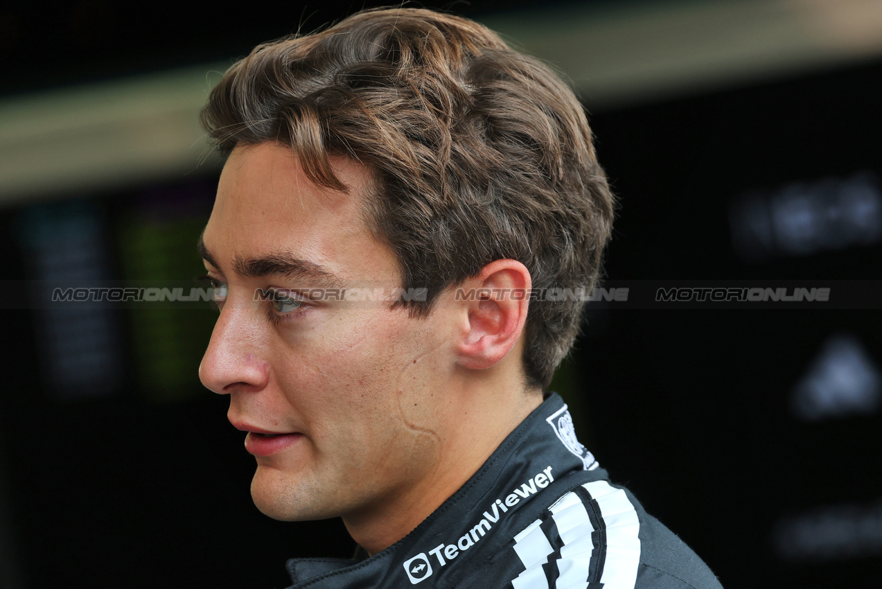 TEST BAHRAIN, George Russell (GBR) Mercedes AMG F1.

27.02.2025. Formula 1 Testing, Sakhir, Bahrain, Day Two.

 - www.xpbimages.com, EMail: requests@xpbimages.com © Copyright: Coates / XPB Images