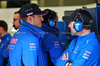 TEST BAHRAIN, (L to R): Jack Doohan (AUS) Alpine F1 Team with John Howard (GBR) Alpine F1 Team Gara Engineer.

27.02.2025. Formula 1 Testing, Sakhir, Bahrain, Day Two.

- www.xpbimages.com, EMail: requests@xpbimages.com © Copyright: Batchelor / XPB Images